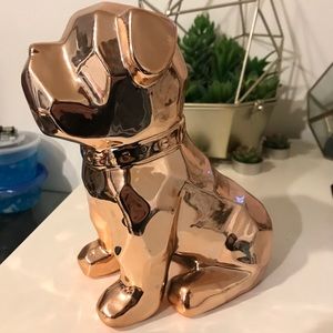 rose gold pug room decor